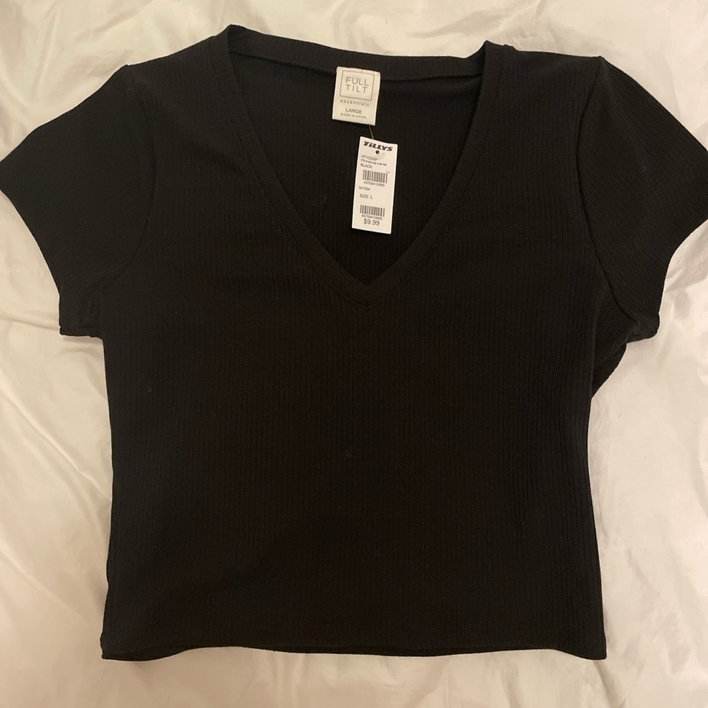 NWT Ribbed Crop Top